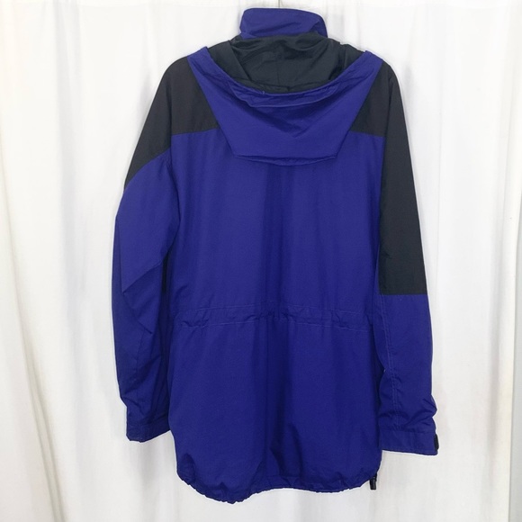 The North Face Womens Size Large Black and Aztec Blue Jacket Great Condition - Picture 2 of 10